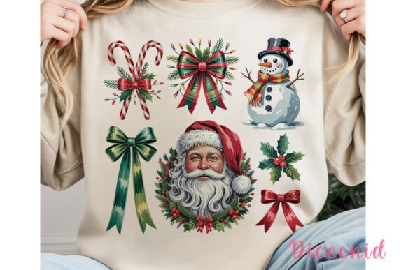 Christmas Holiday Bundle PNG Clipart for Illustrations