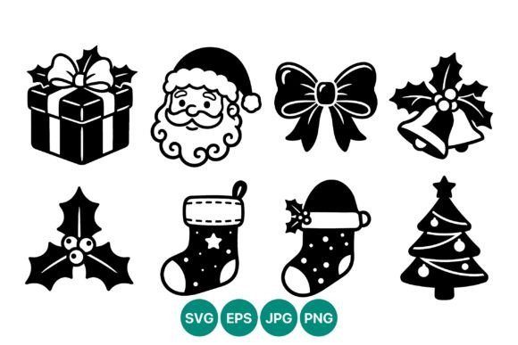 Christmas Icons Santa Gift Stocking Tree Review