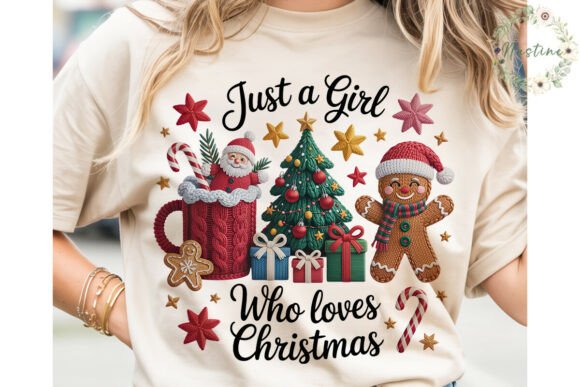 Cozy Christmas Knit Sublimation Design for Illustrations