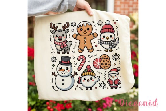 Cute Christmas Characters PNG Clipart: A Designer’s Review for Holiday Illustrations