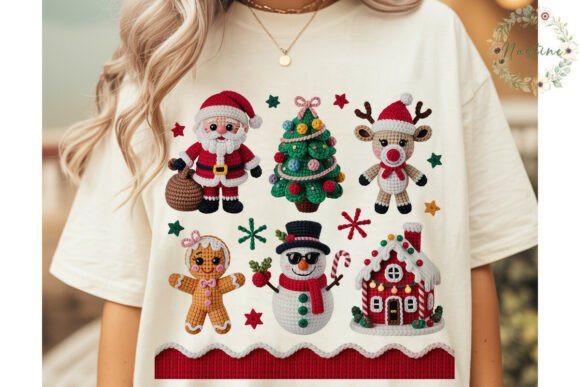 Cute Christmas Crochet PNG Clipart: A Brand Designer’s Review of Holiday Illustrations