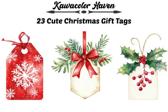 Cute Christmas Gift Tags Review: Illustrations for Crafters