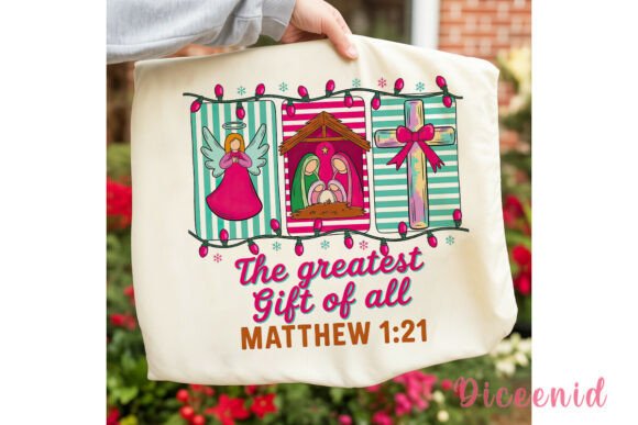 Greatest Gift Christmas PNG Clipart for Illustrations
