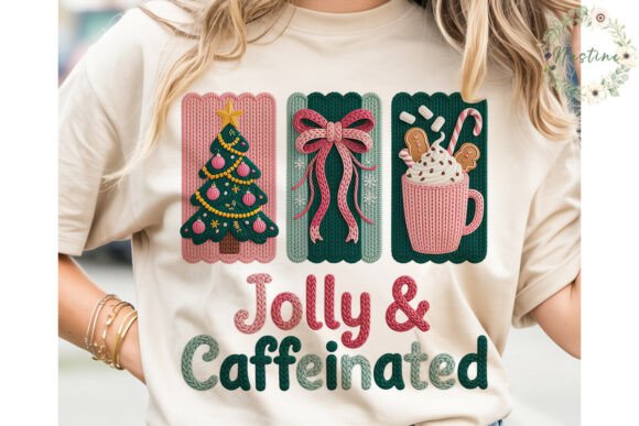 Jolly Caffeinated Christmas PNG Clipart: A Designer’s Review for Illustrations