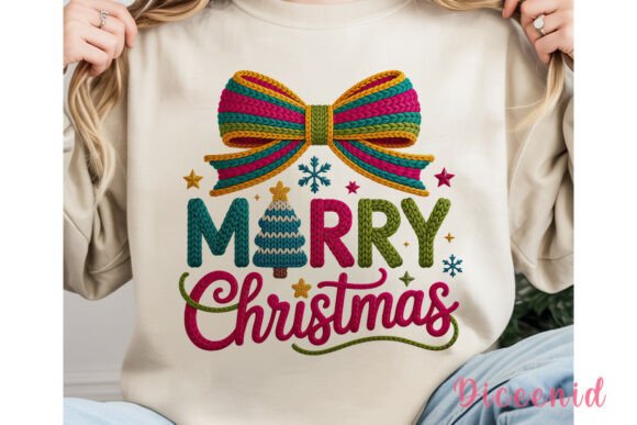Knit Merry Christmas Sublimation Design: An Illustrations Review for Modern Branding