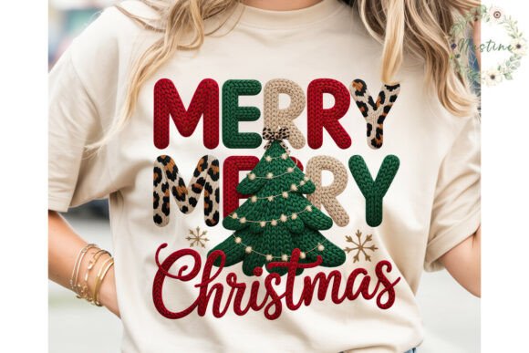 Merry Christmas Knit Leopard PNG Illustrations Review