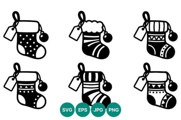 Review: Christmas Stockings Line Art Set for Embroidery