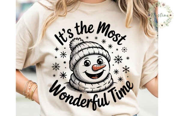 Smiling Snowman Christmas PNG Clipart