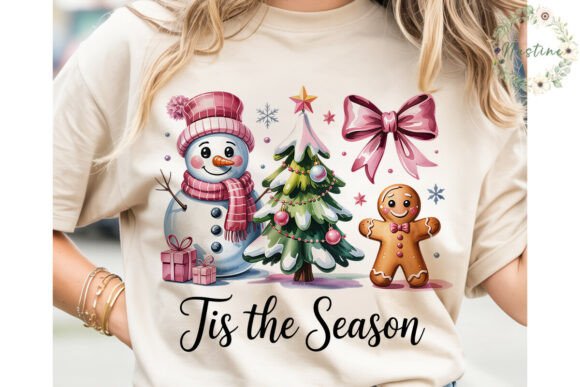 Tis the Season Christmas Clipart PNG for Illustrations