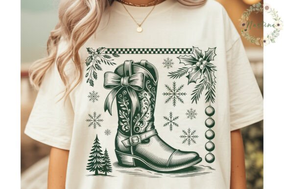 Western Christmas Boot PNG Clipart: A Designer’s Review for Modern Illustrations