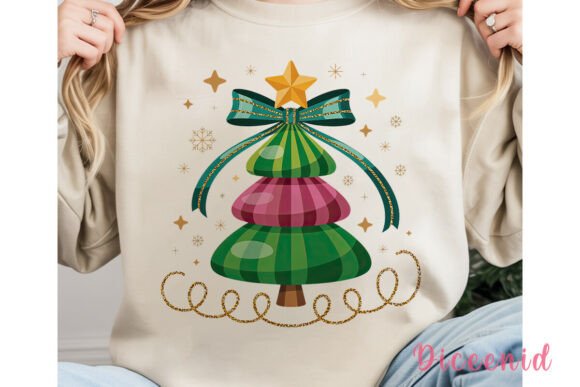 Whimsical Striped Christmas Tree PNG: A Review for Bloggers and Publishers